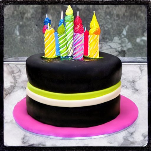 instagram birthday cake