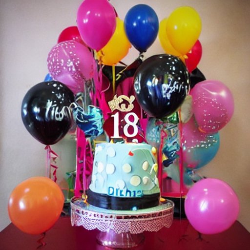 18th birthday cake