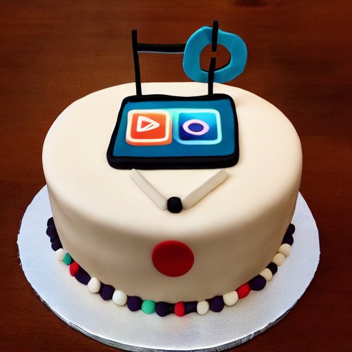 instagram logo birthday cake