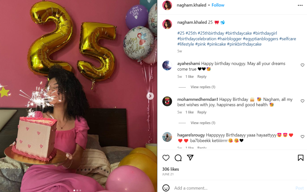 25th birthday instagram